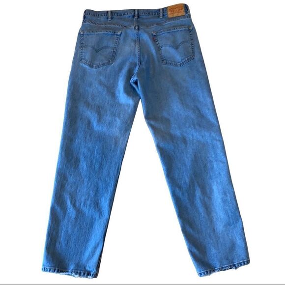 Levi’s Men’s 550 Light Wash Jeans Straight Leg 38x32 - Picture 3 of 9